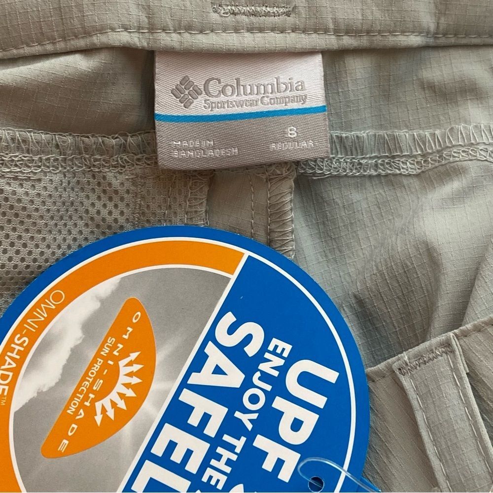 LAST CHANCE NWT Columbia Cool Gray PFG Cast and Release Hiking Pants Size Small - Picture 11 of 16